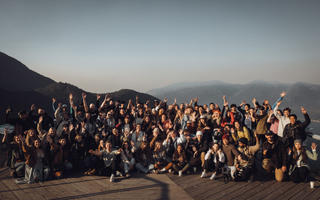 Canon Creator Lab event attendees at Vancouver Sea to Sky