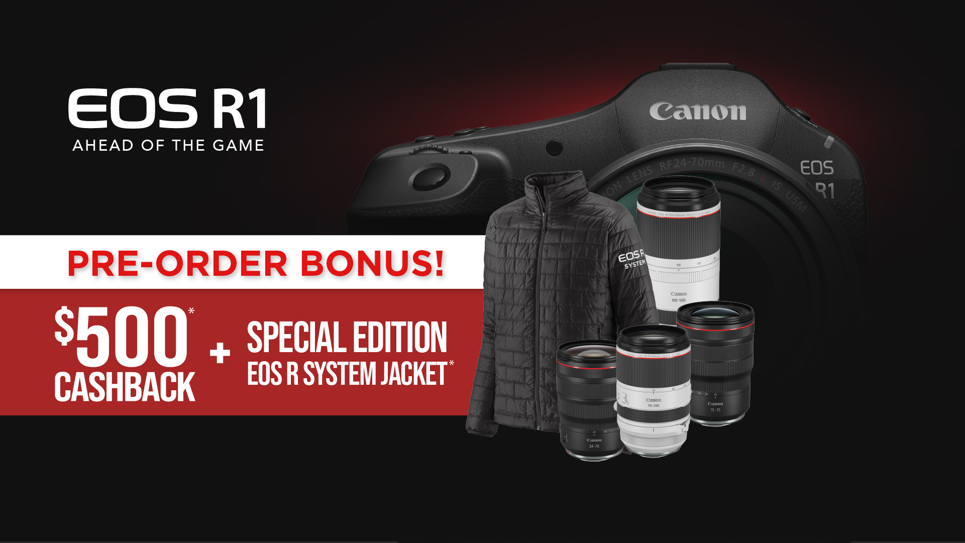 EOS R1 Pre-Order Bonus